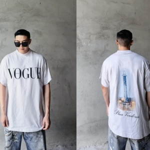 balenciaga vogue t-shirt oversized