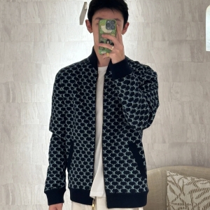 lv louis vuitton double face cotton jersey bomber