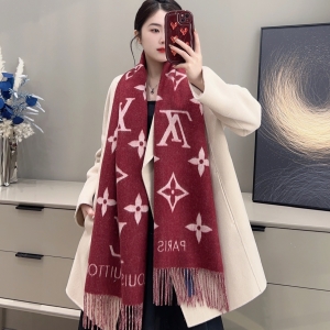 9A+ quality lv louis vuitton rekyjavik cashmere scarf 191cm x 45cm