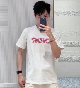 dior italic coral relaxed-fit t-shirt