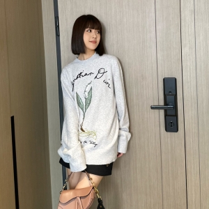 dior lily of the valley sweater