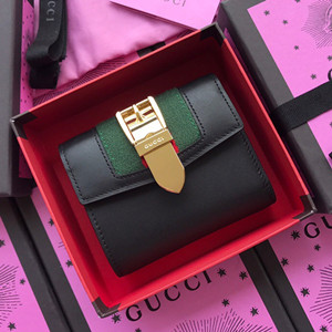 gucci sylvie leather wallet #476081