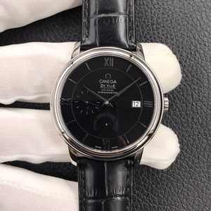 omega de ville co-axial power reserve 39.5mm watch zf factory