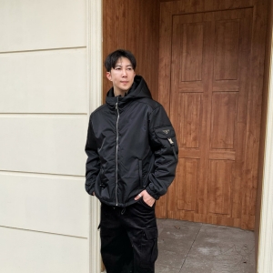 prada re-nylon blouson jacket