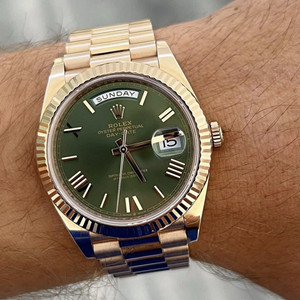 rolex day-date 40 oyster.40mm,everose gold #m228235-0025