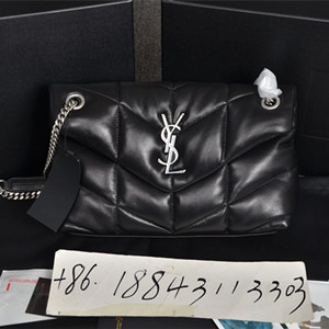 ysl saint laurent loulou puffer small bag in quilted lambskin #577476