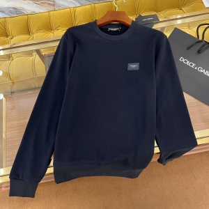 dolce &gabbana jersey sweatshirt with branded tag