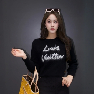 9A++ quality lv louis vuitton brushed knit pullover