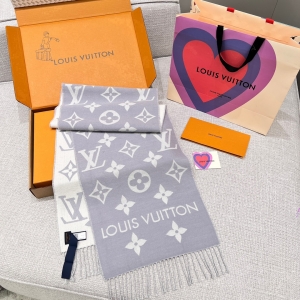 9A+ quality lv louis vuitton essential scarf 186cm x 34cm