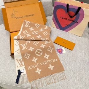 9A+ quality lv louis vuitton essential scarf 186cm x 34cm