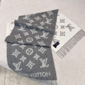 9A+ quality lv louis vuitton mng shadow scarf 186cm x 40cm