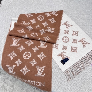 9A+ quality lv louis vuitton mng shadow scarf 186cm x 40cm