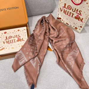 9A+ quality lv louis vuitton monogram shiny scarf 140cm x 140cm