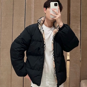 burberry short down jacket