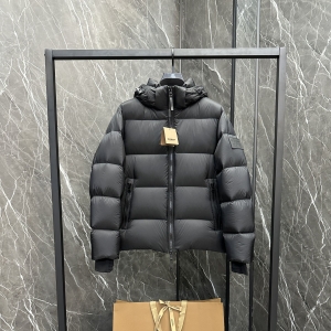 burberry men's short down jacket