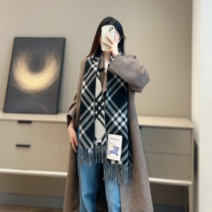 9A+ quality burberry check cashmere scarf 168cm x 30cm