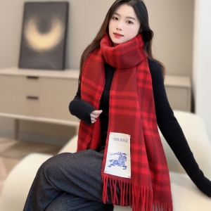 9A+ quality burberry reversible check cashmere scarf 210cm x 50cm