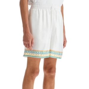 casablanca silk shorts