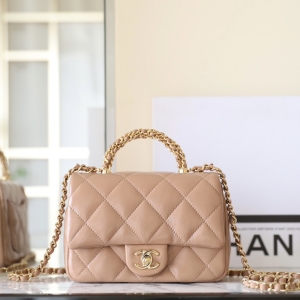 chanel mini flap bag with top handle