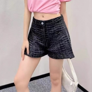 9A+ quality chanel denim shorts