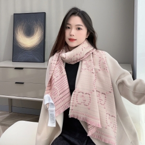 9A+ quality check gg wool jacquard scarf 180cm x 47cm