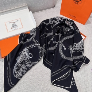 9A+ quality hermes cashmere scarf 136cm x 137cm