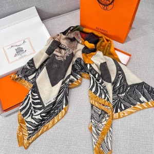 9A+ quality hermes cashmere scarf 136cm x 137cm