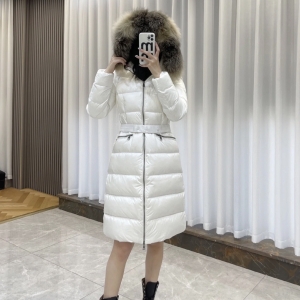 moncler women's boedic long down jacket