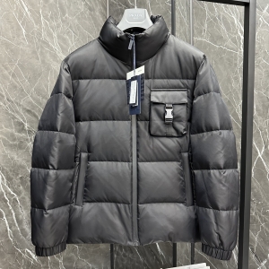 prada re-nylon short down jacket